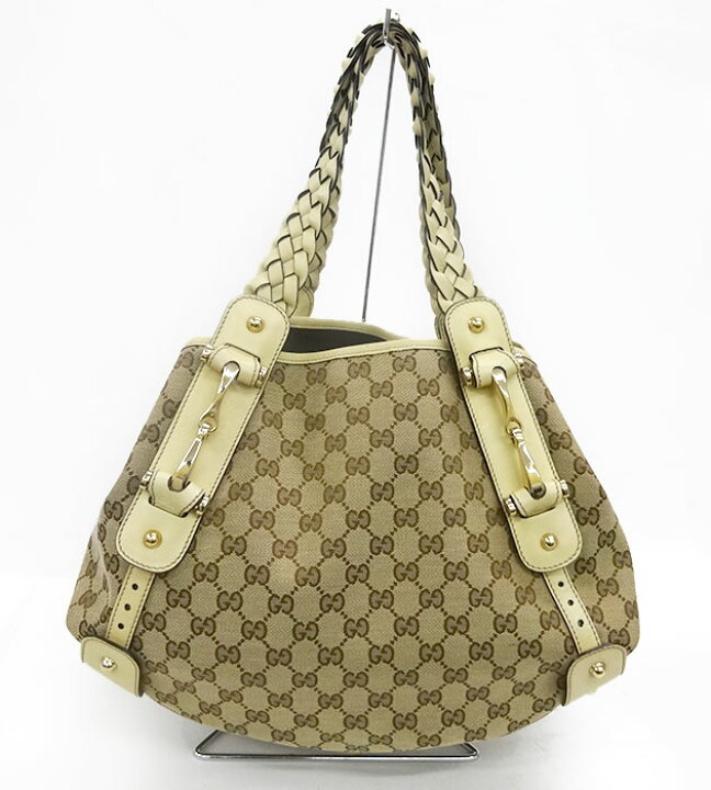 楽天市場】【GUCCI】 グッチ GGキャンバス トートバッグ 162900 ホース  