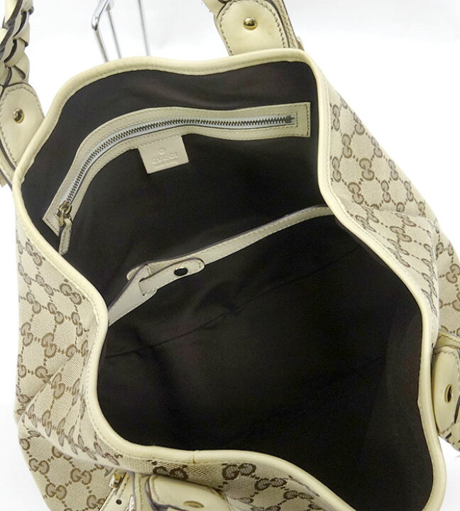 楽天市場】【GUCCI】 グッチ GGキャンバス トートバッグ 162900 ホース 