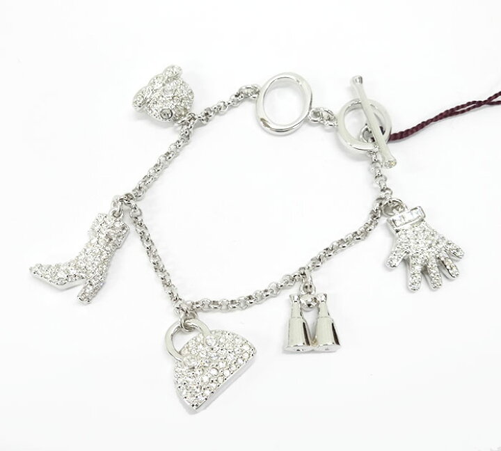 楽天市場】【SWAROVSKI】スワロフスキー チャーム付き ブレスレット 