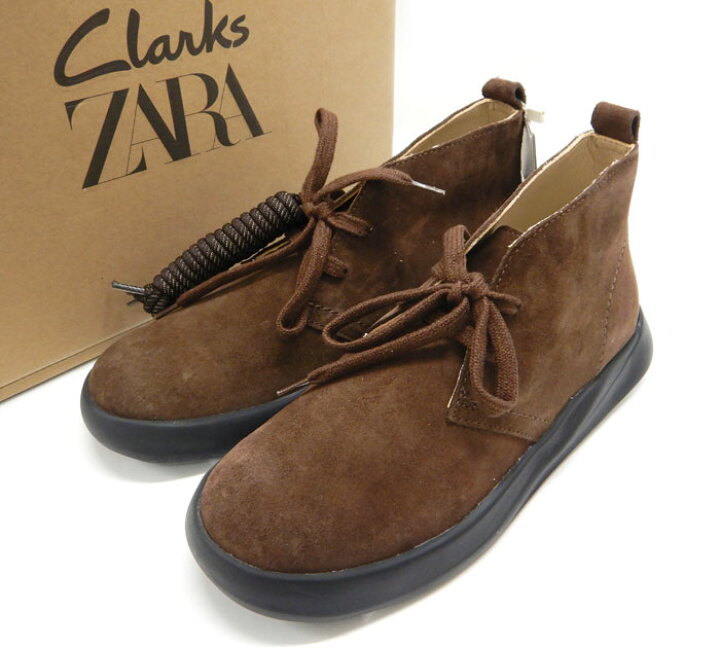 楽天市場】【ZARA×Clarks】ザラ×クラークスコラボ スウェードシューズ 