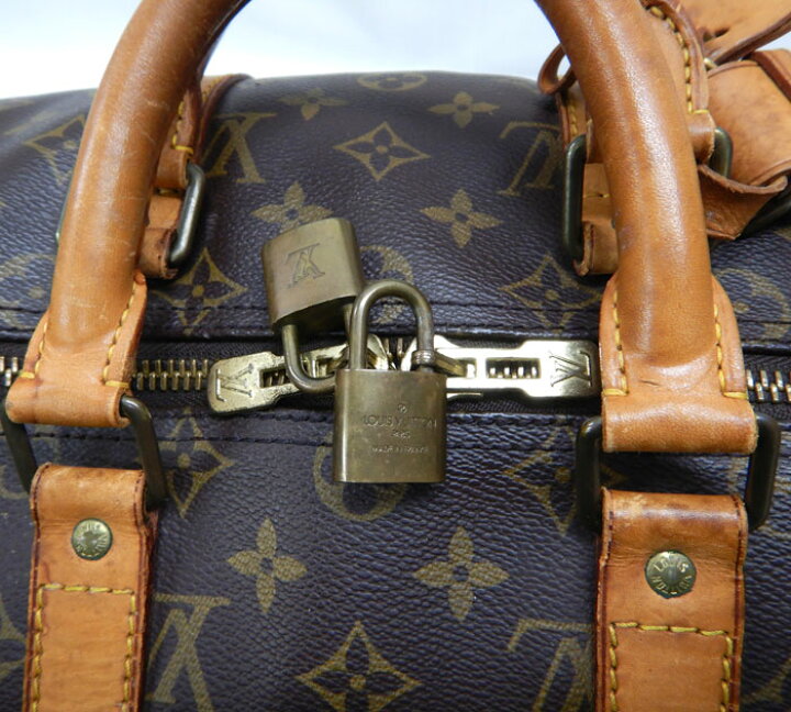楽天市場】【LOUIS VUITTON】ルイヴィトン モノグラム キーポル45 
