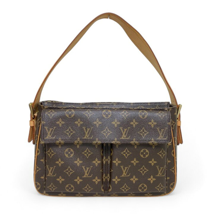 楽天市場】【LOUIS VUITTON】ルイヴィトン モノグラム ヴィバシテGM 
