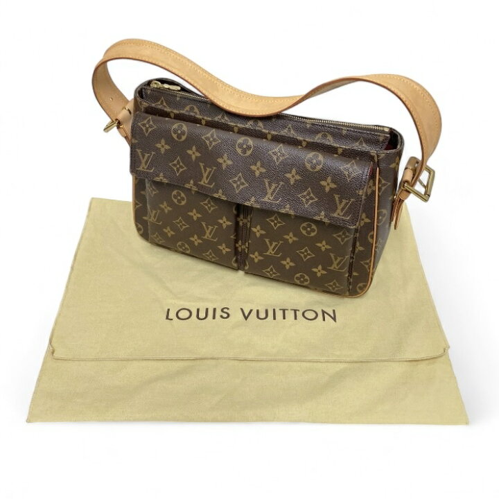 楽天市場】【LOUIS VUITTON】ルイヴィトン モノグラム ヴィバシテGM
