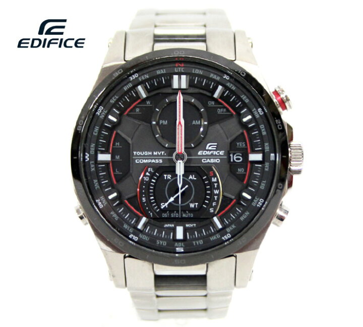 楽天市場】【EDIFICE】CASIOエディフィス カシオ電波ソーラー 腕時計 
