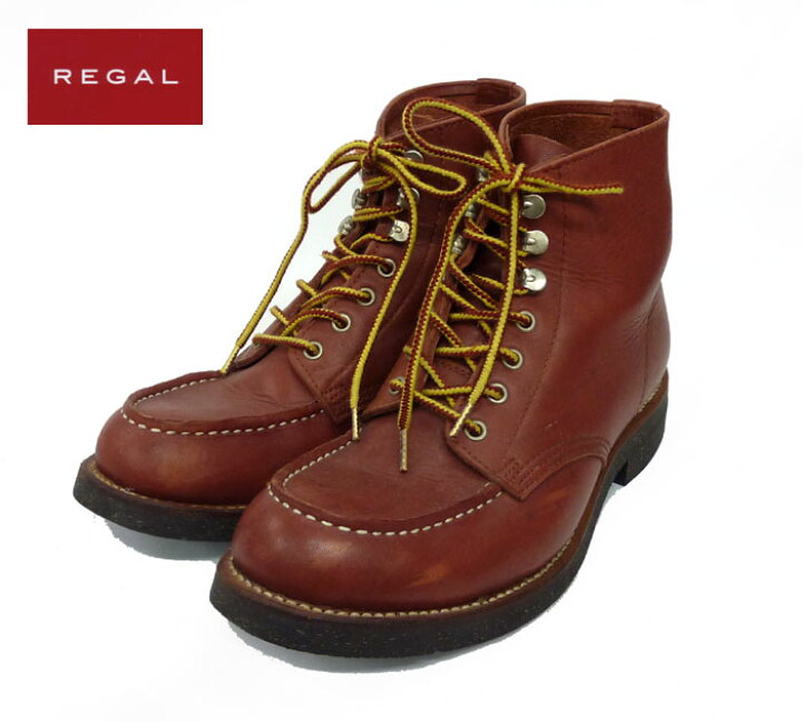 楽天市場】【REGAL】リーガルカントリー モカシン ブーツ ワークブーツ 