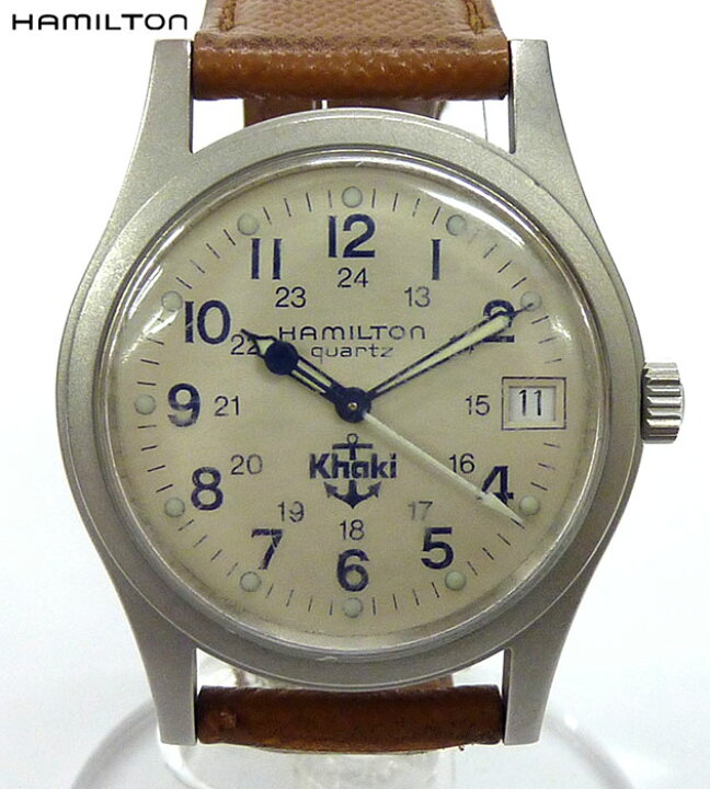 楽天市場】【HAMILTON】ハミルトンKhaki カーキ 9797クォーツ ボーイズ 