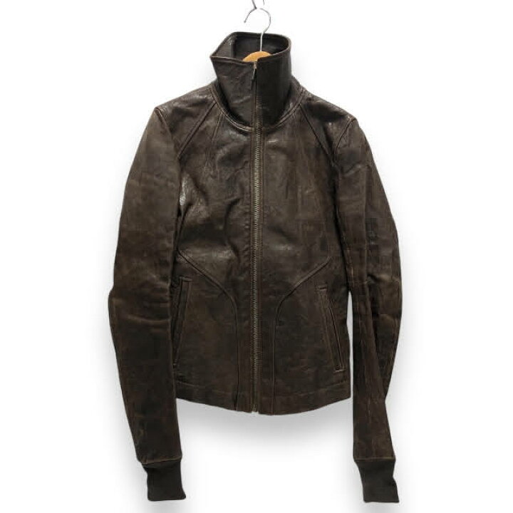 楽天市場】【Rick Owens】リック オウエンス ハイネック レザー  