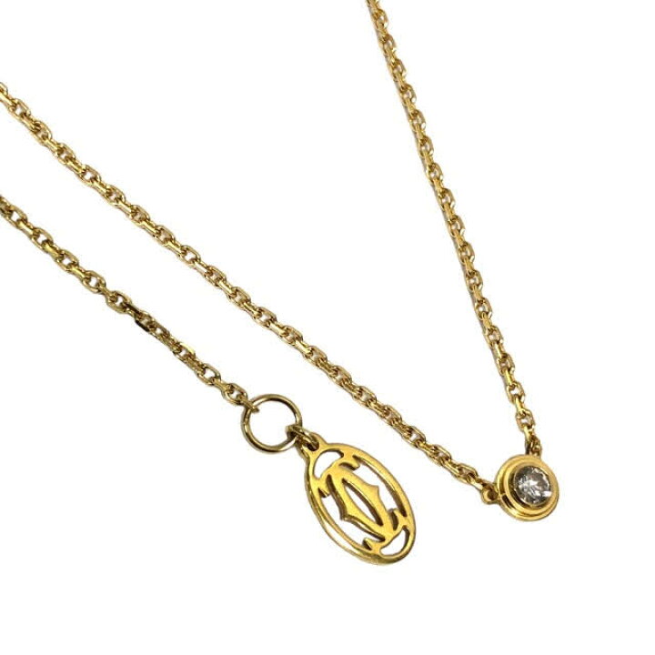 楽天市場】【Cartier】カルティエ イエローゴールド K18YG ダイヤ0.04 