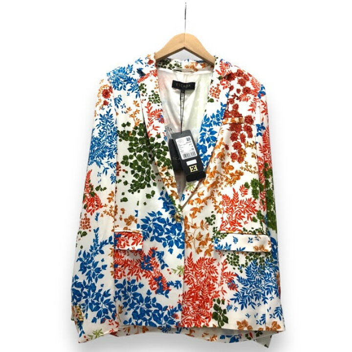 楽天市場】未使用【ESCADA】エスカーダ ジャケット 総柄 タグ付き  