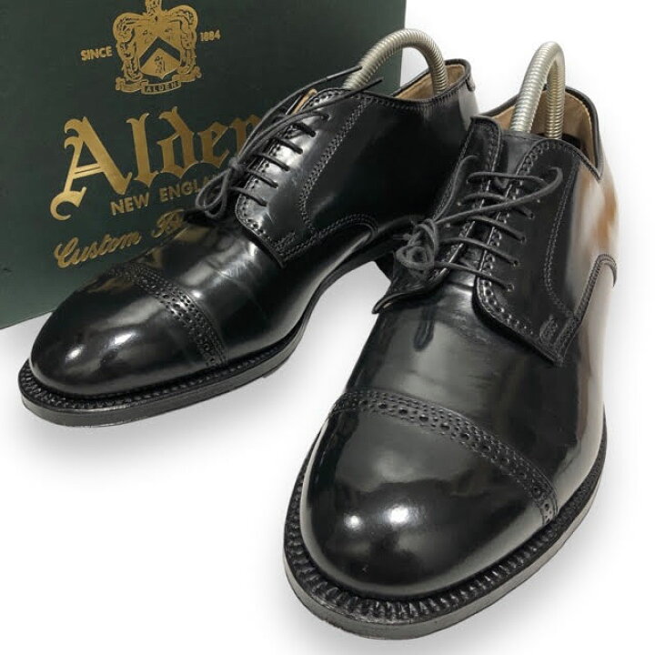 楽天市場】美品【Alden】オールデン コードバン キャップトゥ 