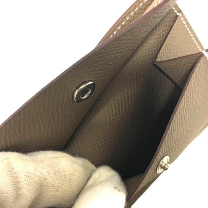 楽天市場】▽新品同様【HERMES】 エルメス MC2 タレス 二つ折り財布 