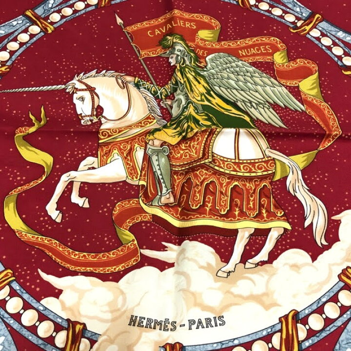 楽天市場】【値下げしました】 未使用【HERMES】エルメス 雲の騎士 