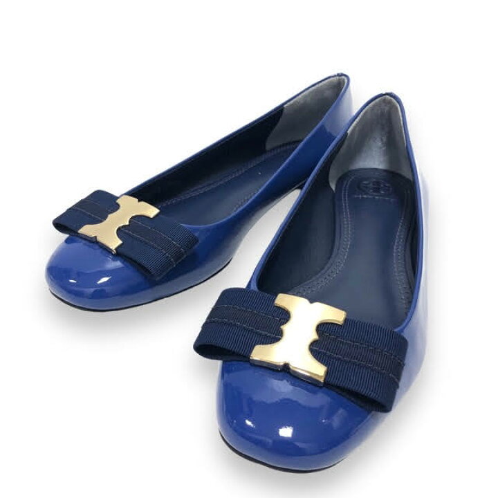 楽天市場】▽未使用【TORY BURCH】トリーバーチ エナメル パンプス 