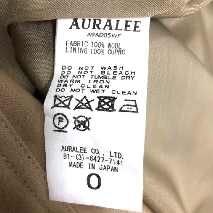 楽天市場】タグ付き未使用【AURALEE】オーラリー フランネル 