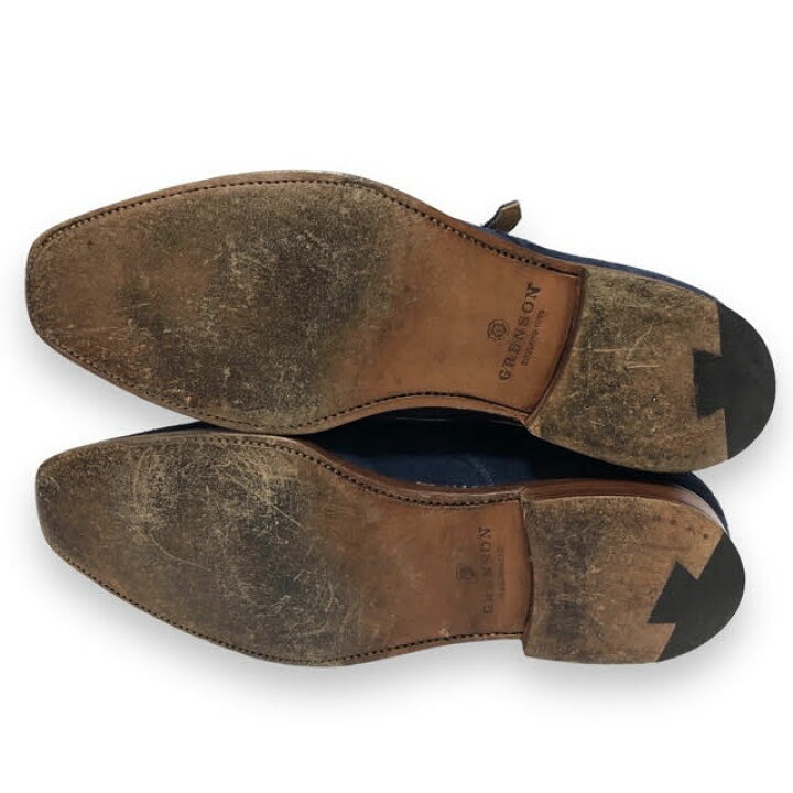 楽天市場】【値下げしました】【GRENSON】グレンソン スエード ダブル 