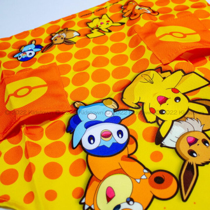 楽天市場】送料無料 ポケモン エプロン 110cm 約44×40cm ポリエステル 