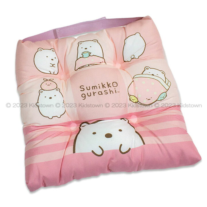 楽天市場】すみっコぐらし 学童クッション しろくま柄 約30×30cm さぶ  