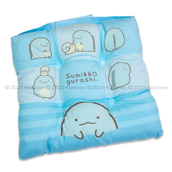 楽天市場】すみっコぐらし 学童クッション とかげ柄 約30×30cm さぶと  