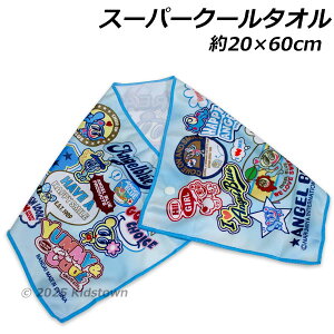 �G���W�F���u���[ �X�[�p�[�N�[���^�I�� ��20×60cm super cool towel �⊴�^�I�� �Ђ���^�I�� ANGELBLUE 2025�N