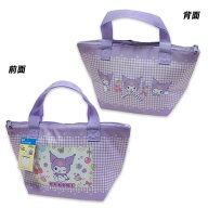 クロミ 保冷トートバッグ 約H175×W310×D125mm ランチバッグ ランチトート kuromi Sanrio 2025-2026年