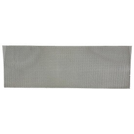 グリルネット アルミ製 120×40cm メッシュ ブラック フロントグリル バンパーグリル カスタム ドレスアップ パーツ 汎用 社外品