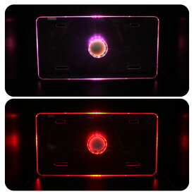 楽天市場 ナンバープレート ピンクの通販