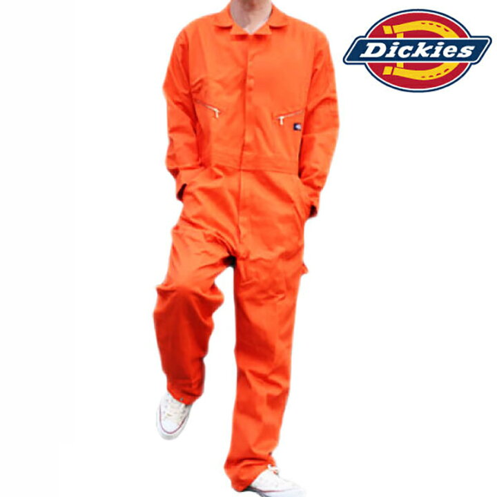 楽天市場 Dickies 4870 ディッキーズ 長袖 つなぎ オレンジ Xl コットン100 E Mono Plus 楽天市場店