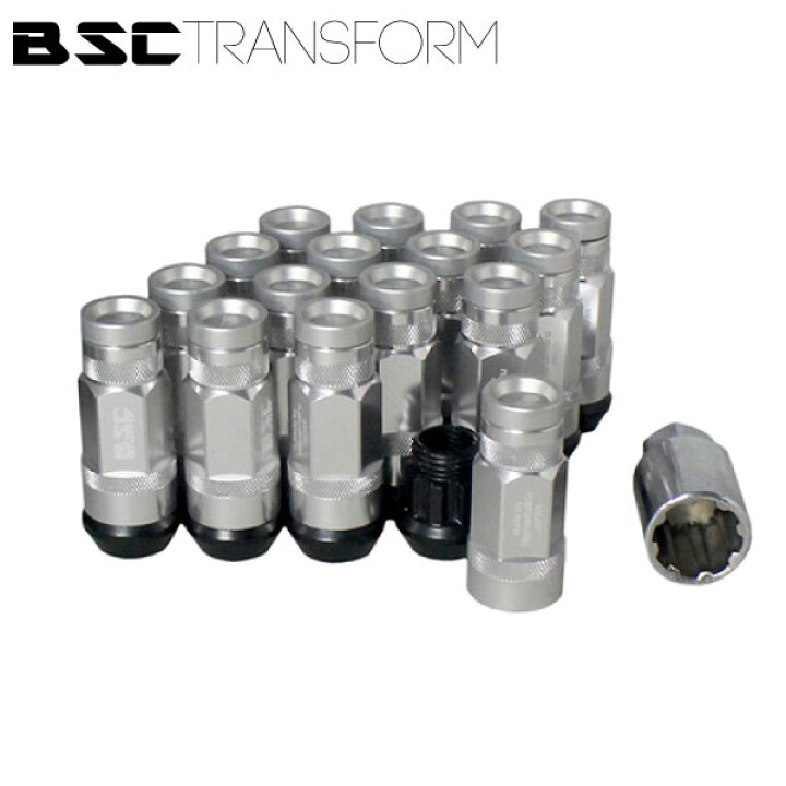楽天市場】ホイールナットセット M12 P1.5 P1.25 全長60mm マット 