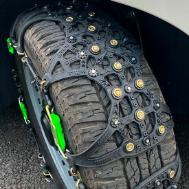 在庫一掃SALE タイヤチェーン スノーチェーン 非金属 簡単取付 スノーマスター 軍手 スノーチェーン 雪道 雪山 アイスバーン 路面凍結 滑り止め スパイク スキー スノーボード