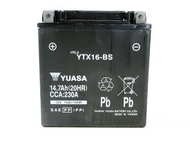 新品 台湾ユアサ AGMバッテリー YTX16-BS ◆ ゼファー1100 ゼファー1100RS バルカン1500 クラシック イントルーダーLC