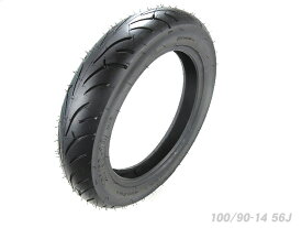 100/90-14 56J 新品チューブレスタイヤ スクータータイヤ 6681◆ PCX125 リアタイヤ Dio110 スクーピー110 エアウェーブ110 カスタムに！
