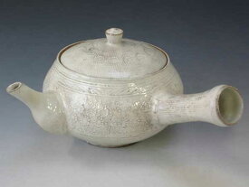 京焼・清水焼　急須　DKS205　白印華　急須