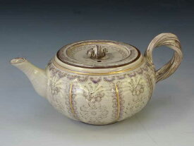 京焼・清水焼　急須　DTC207　紫彩華紋　急須【送料無料】