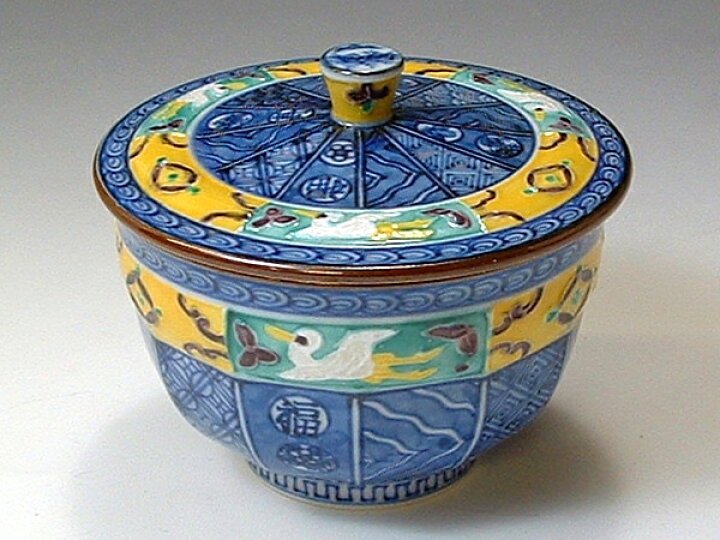 楽天市場】京焼・清水焼 お茶呑茶碗 QSY354 翔宝古紋 蓋付 5客セット 