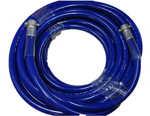 エアマン互換ホース 十川産業 加締め部分ガード付き スーパーエアホース20m 内径19mm (東洋型金具付) SA-19 エアーコンプレッサー用 TOGAWA