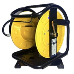 限定色 フジマック HT25D-600TC 高圧用 空ドラム 回転台あり エアードラム ホース内径6mm エアリール HPD-600TC 空リール