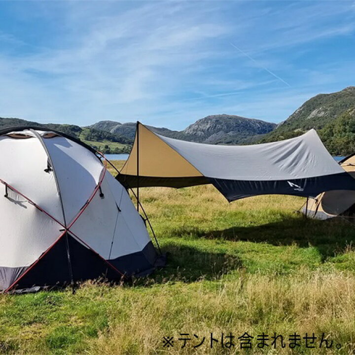 楽天市場】ノルテント ヘレレン タープPC ベージュ NORTENT Helleren  
