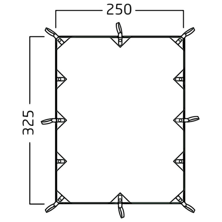 楽天市場】ノルディスク カーリ8 タープ / NORDISK Kari 8 カリ [325cm  