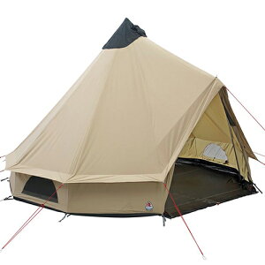 ローベンス クロンダイク キャンプ テント 6人用 ワンポール アウトドア ポリコットンTC 薪ストーブ 無加工で設置 デンマーク オシャレな北欧テント ROBENS Klondike 130189