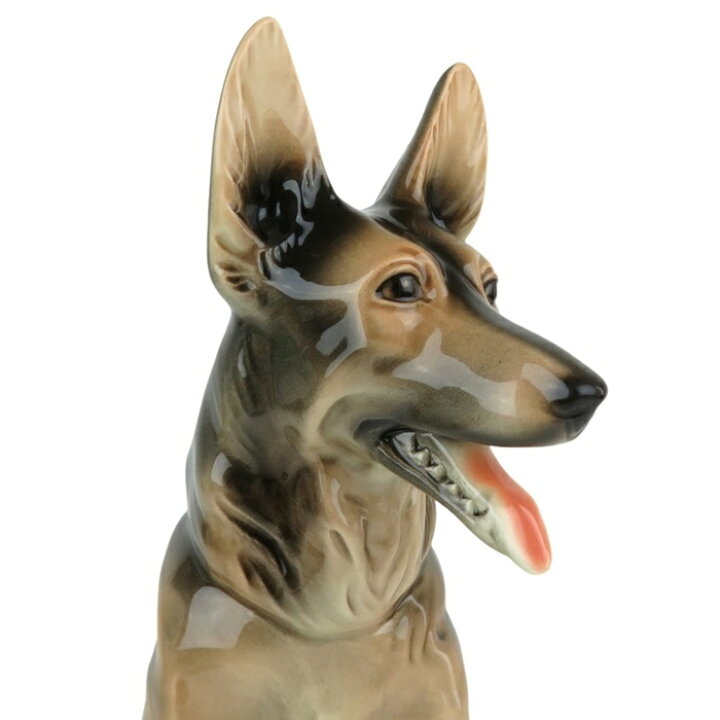 楽天市場】【中古】正規品 GOEBEL ゲーベル シェパード 犬 大型犬 置物 