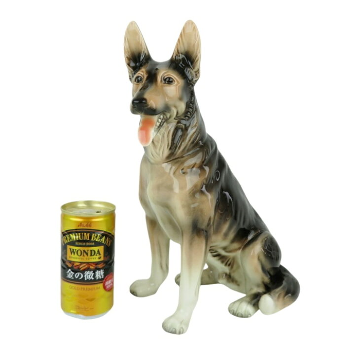 楽天市場】【中古】正規品 GOEBEL ゲーベル シェパード 犬 大型犬 置物 