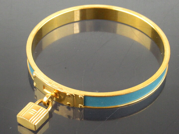 楽天市場】【中古】正規品 HERMES エルメス ケリーバングル カデナ 