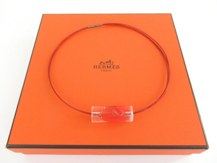 楽天市場】【中古】正規品 HERMES エルメス Ricine リシネ BIJOUTERIE 