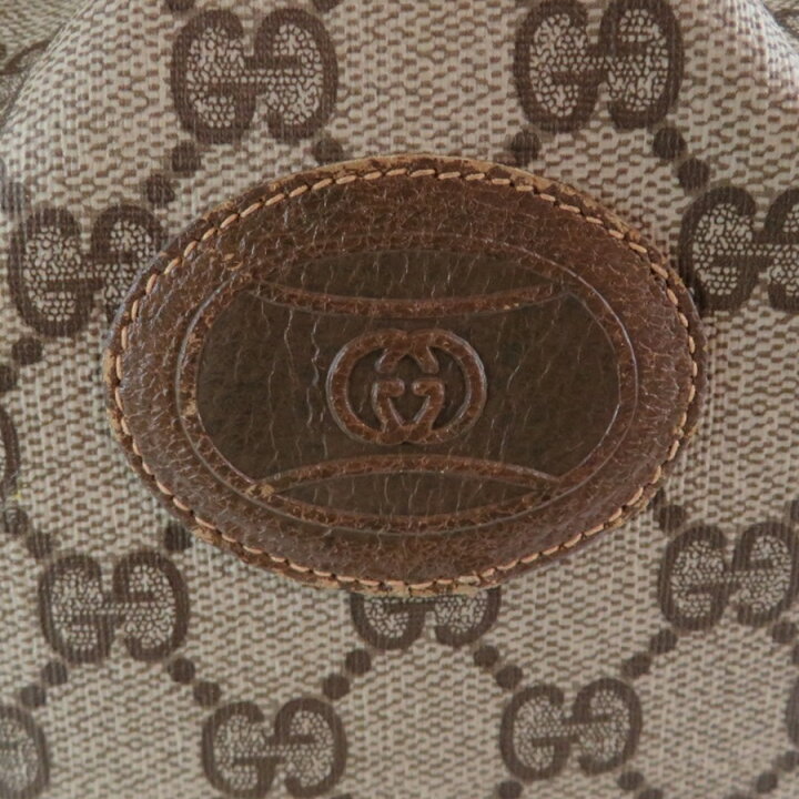 楽天市場】【中古】正規品 GUCCI グッチ GG モノグラム PVCxレザー 