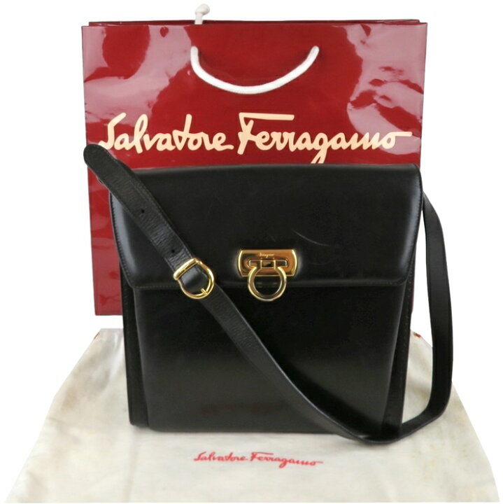 楽天市場】【中古】正規品 Salvatore Ferragamo サルヴァトーレ 