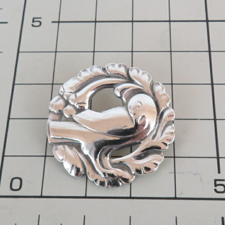 楽天市場】【中古】正規品 GEORG JENSEN ジョージ・ジェンセン ピン 