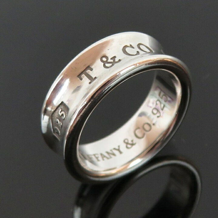 楽天市場】【中古】正規品 TIFFANY＆Co. ティファニー リング 指輪 9号 