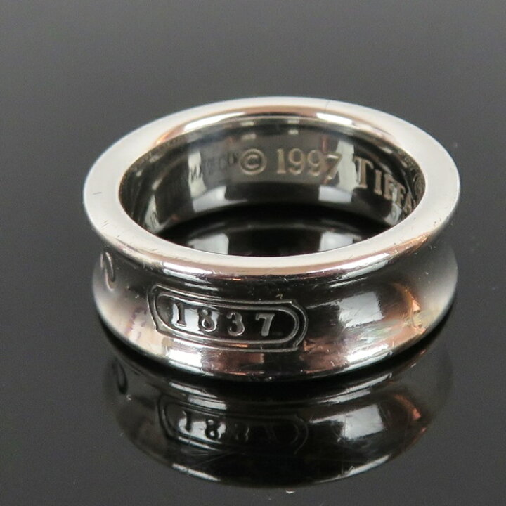 楽天市場】【中古】正規品 TIFFANY＆Co. ティファニー 1837™ リング 