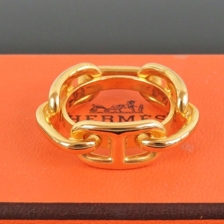 楽天市場】【中古】正規品 HERMES エルメス シェーヌダンクル スカーフ 