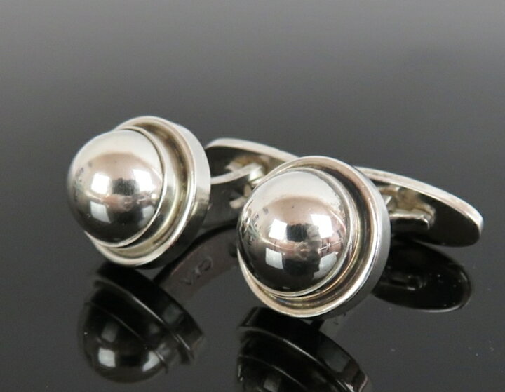楽天市場】【中古】正規品 GEORG JENSEN ジョージ・ジェンセン カフス  